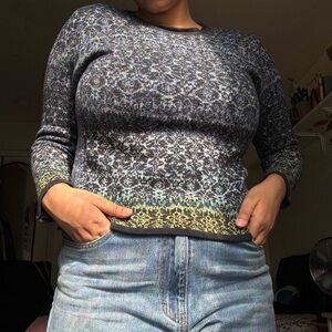 J. Jill kaleidoscope Sweater